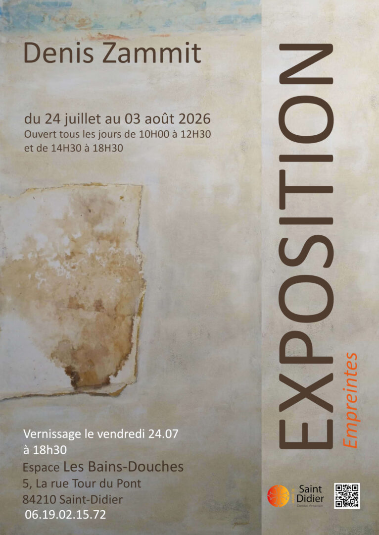 Exposition Empreintes St Didier - Espace Les Bains Douches